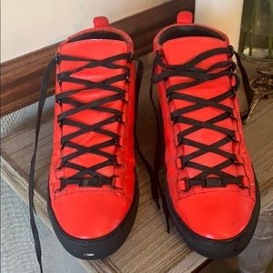 Men’s BALENCIAGA high top ARENA sneakers
